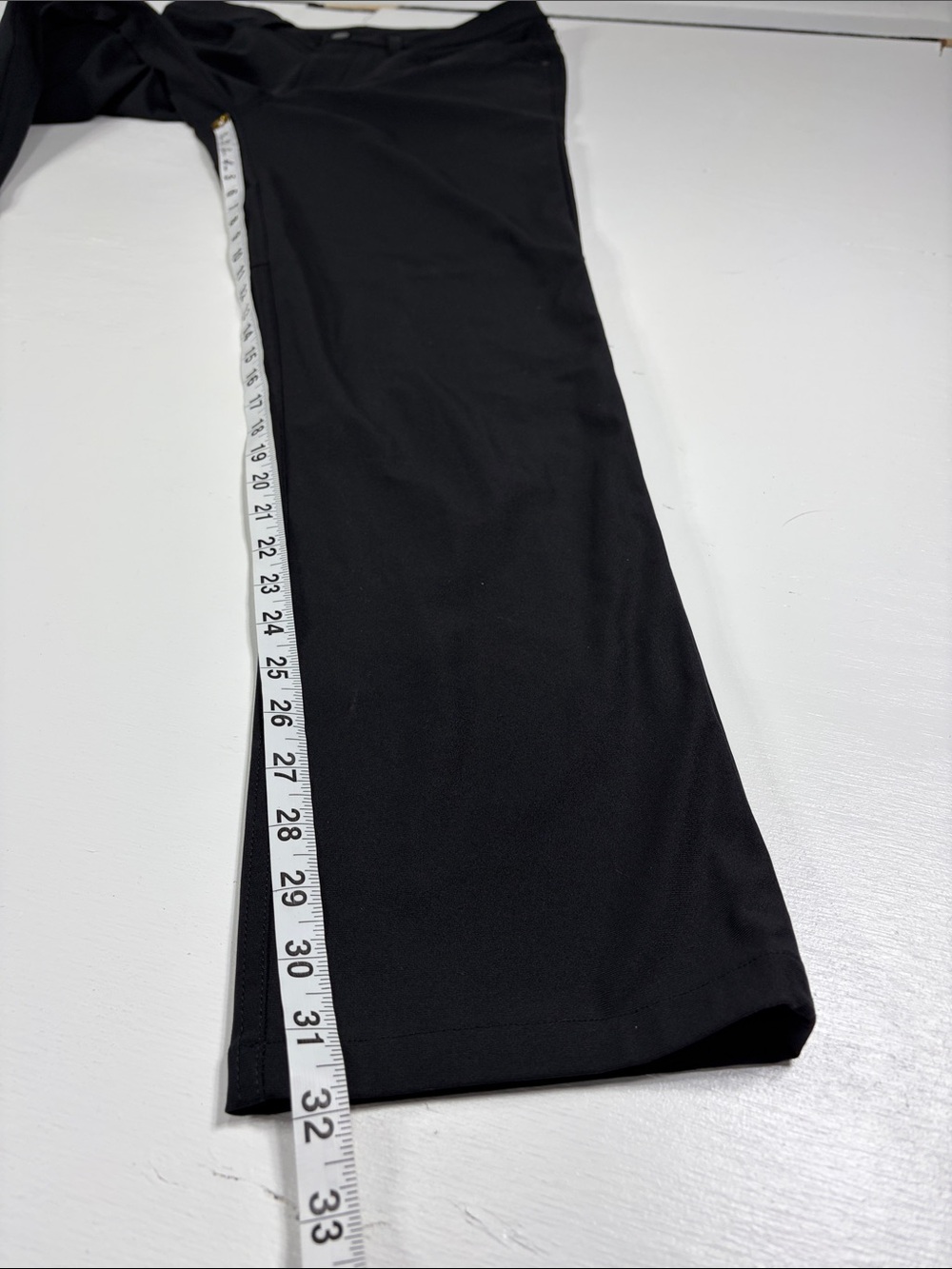 Lululemon men’s size 31 commission slim fit chino pants black EUC - Picture 7 of 10